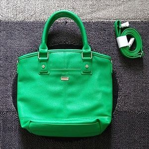 Jewel beautiful green hand bag